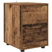 vidaXL Opbergkast 40 x 48 x 57 cm Bewerkt hout Oud Hout