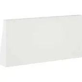 vidaXL Keermuur 4 st 40 x 12 x 40 cm Staal Wit