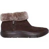 SKECHERS Dames on the go encore snow capped boots - Chocolate