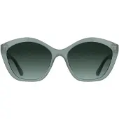 Karl Lagerfeld dameszonnebril KL6222S - Blauw met overgang naar donkergroen/aqua