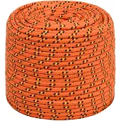 vidaXL Multifunctioneel touw 10 mm 50 m Oranje PP