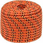 vidaXL Multifunctioneel touw 12 mm 25 m Oranje PP