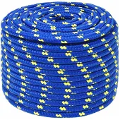 vidaXL Multifunctioneel touw 12 mm 100 m Blauw PP