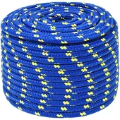 vidaXL Multifunctioneel touw 14 mm 100 m Blauw PP