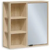Vicco Badkamerspiegelkast Arven Eiken 60 x 60 cm, Model 60592