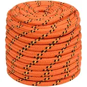 vidaXL Multifunctioneel touw 16 mm 50 m Oranje PP