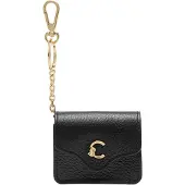 Coccinelle C-Me Sleutelhanger Leder 8.5 cm zwart