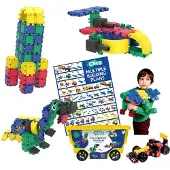 Clics CB411, Blokkenhouder, 4 jaar, Kunststof, 377 stuks