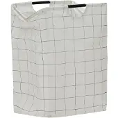 House Doctor - Laundry Bag HDSquares - White