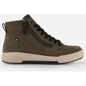 Rieker Veterboots groen Leer Maat 39