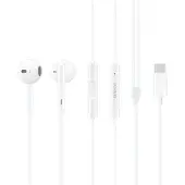Huawei CM33 In Ear headset B-grade (nieuwstaat, beschadigde/ontbrekende verpakking) Kabel Wit Volumeregeling Mobiele telefoon
