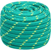 vidaXL Multifunctioneel touw 20 mm 100 m Groen PP