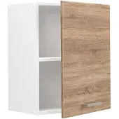 Vicco Hangkast R-Line, Sonoma/Wit, 50 cm