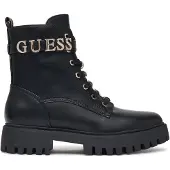 GUESS Veterlaarsjes 'FICKI' goud / zwart