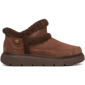 SKECHERS Boots 'Keepsakes Lite - Winter Snug' chocoladebruin