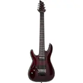 Schecter Hellraiser C-7 FR S Black Cherry LH linkshandige 7-snarige elektrische gitaar