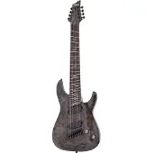 Schecter Omen Elite 8 MultiScale Charcoal elektrische gitaar