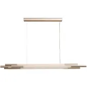 DCW éditions Org Horizontal Hanglamp 130 cm | Nickel