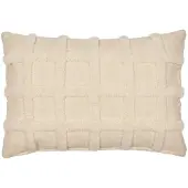 Ferm Living Sierkussen Norte Grid Cushion Off-White (40 x 60 cm)