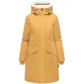 NAVAHOO dames winterparka Bibber-Beauty met teddyvoering