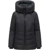 NAVAHOO Winterjas 'Waldengel XIV' zwart