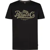 Petrol Industries Shirt geel / zwart