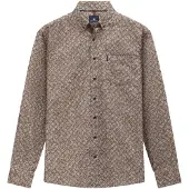 State of Art Overhemd bruin Organic Cotton