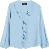 s.Oliver Blouse lichtblauw