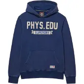 Superdry Sweatshirt 'Track' ecru / marine