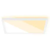 Briloner LED-paneel 7556/7558, wit / opaal, Woon-/ Eetkamer, Kunststof, LED plafondlamp