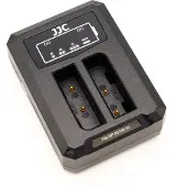 JJC DCH-NP95 USB Dual Battery Charger (voor Fujifilm NP-95 / Ricoh DB-90)