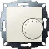 Eberle UTE 1032-RAL1013-G-50 Inbouw kamerthermostaat 5 tot 30°C, Thermostaat, Wit