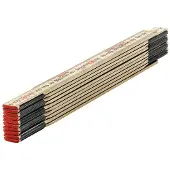Sola HC 2/10 Duimstok - hout - blank - 2m