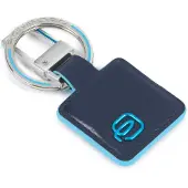 Piquadro Sleutelhangers Blue Square-blauw