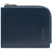 Piquadro Portemonnee blauw