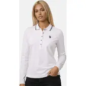 U.s. polo assn. Shirt navy / wit