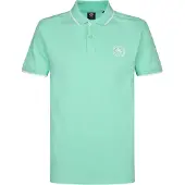 Petrol Industries Shirt groen / wit