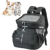 Ferplast Voyager rugzak voor honden, rugzak voor katten, honden tas, hondenkooi