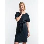 Chaud Devant Dress Fennel Black | Maat: XS