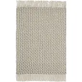 Ferm Living Udo Vloerkleed 140 x 200 cm | Off-white|Black