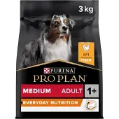 Purina Pro Plan 4x Hondenvoer Droog Adult Medium Everyday Nutrition Kip 3 Kg