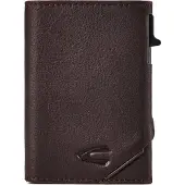 Camel active kaarthoes Ray Credit Card Slider Dark Brown donkerbruin