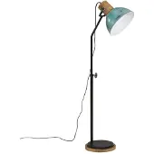 vidaXL Vloerlamp, 25W, blauw, 30x30x100-150 cm, E27