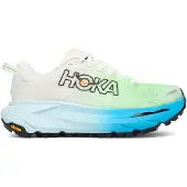 Hoka One One Loopschoen 'Mafate 5' ecru / lichtgroen / zwart