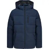 Jack & Jones Gevoerde Jas - JjeBecks - Sky Captain - - 8 jaar (128) - Gevoerde Jassen