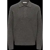 Only & Sons - ONSDALE RLX LS POLO KNIT NOOS Heren Trui