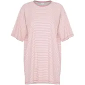 Mey Bigshirt Serie Simple Stripes Bridal Rose | Maat 42