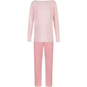 Mey Pyjama Serie Simple Stripes Bridal Rose | Maat 40