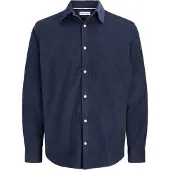 Jack & Jones Overhemd 'JJEFIELD' donkerblauw