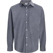 Jack & Jones Overhemd 'JJEField' donkergrijs